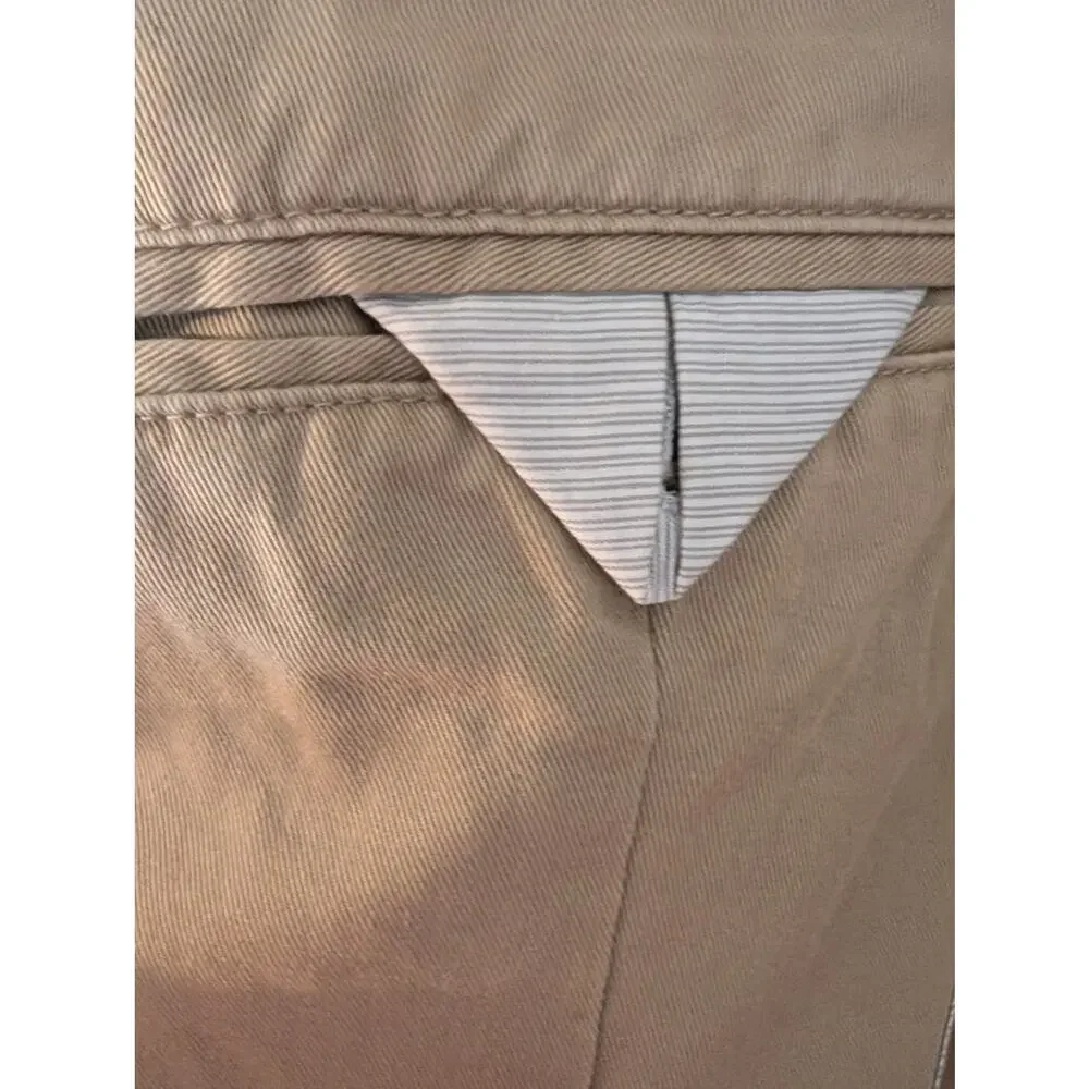 J.Crew 100% Cotton Unstructured Blazer Khaki Chino Small